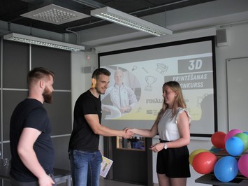 Noslēdzies RTU 3D printēšanas konkurss, kurā dalībniekus izaicināja Mārtiņš Rubenis